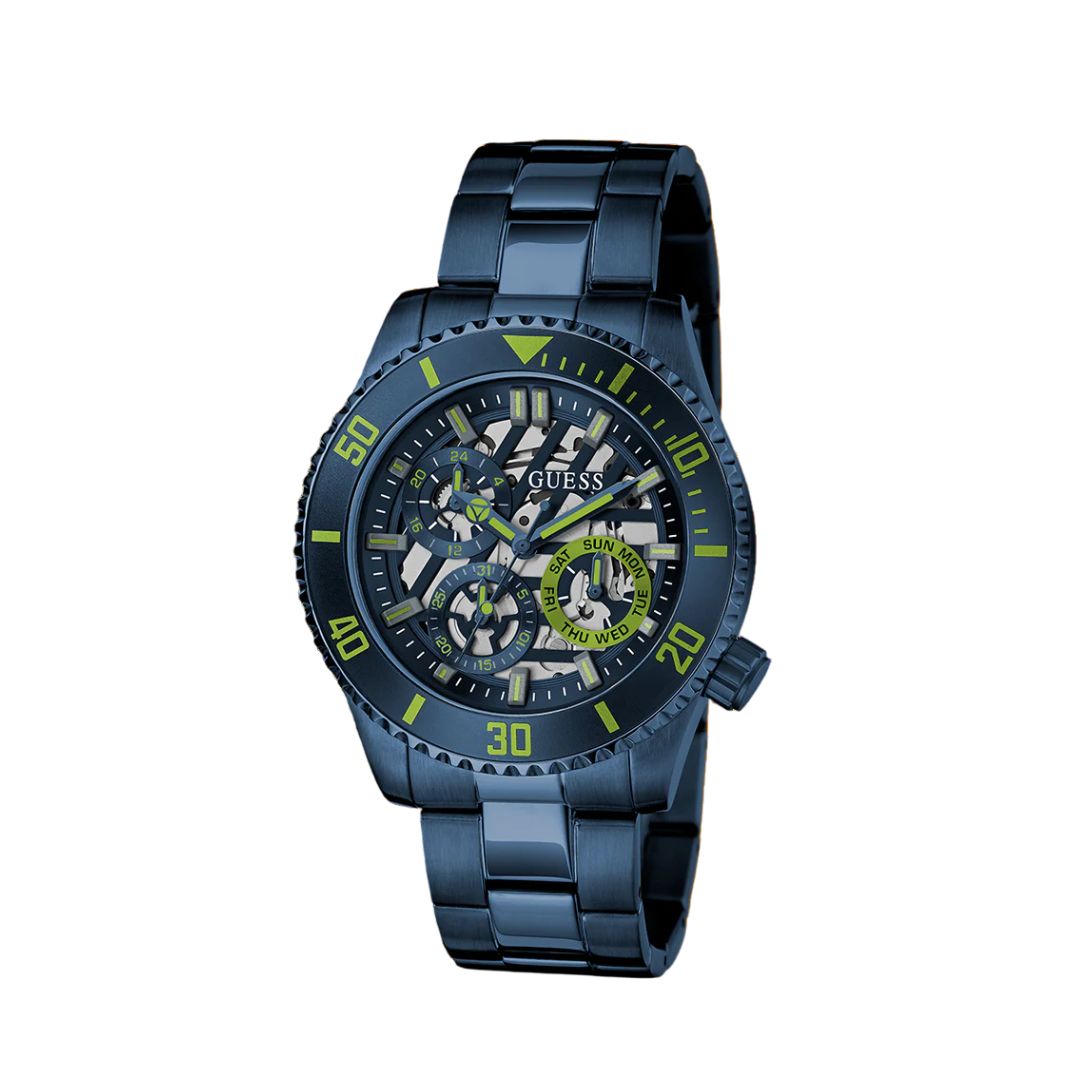 GUESS GW0488G4 Navy Multi-function Watch For Men