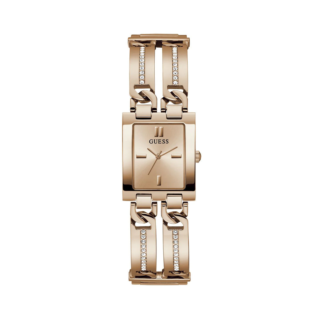 Guess Mod Id Women Rectangle Dial Quartz Analog Watch - GW0668L3