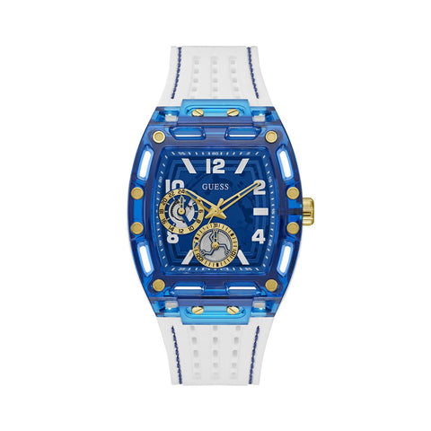Guess Phoenix Men Rectangle Dial Quartz Analog Watch - GW0499G6