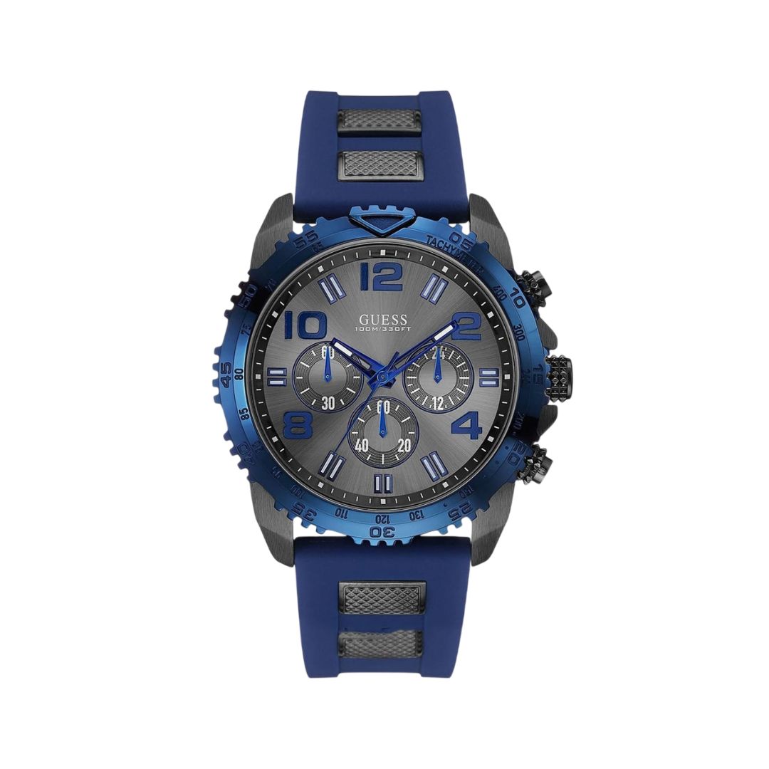 Guess W0599G2 Velocity blue dial Watch For Men