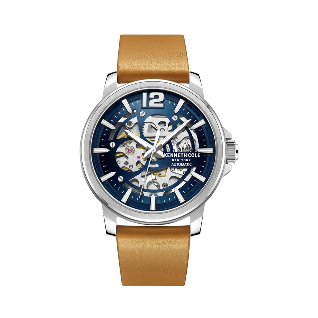 Kenneth Cole Blue Dial Automatic Watch for Men NEKCWGE220502MN