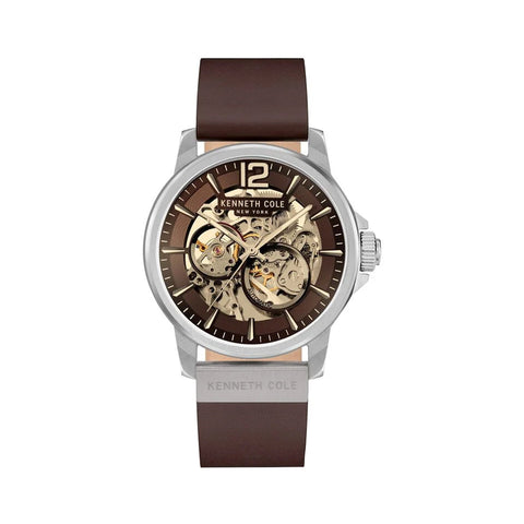 Kenneth Cole NEKCWGE2124701MN Brown Dial Automatic Watch for Men