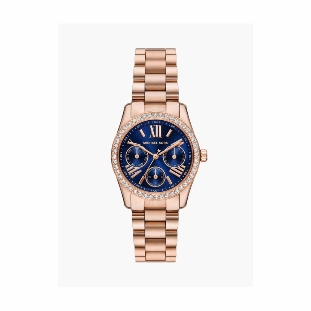 MICHAEL KORS Lexington Embellished Multifunction Wrist Watch - MK4926I