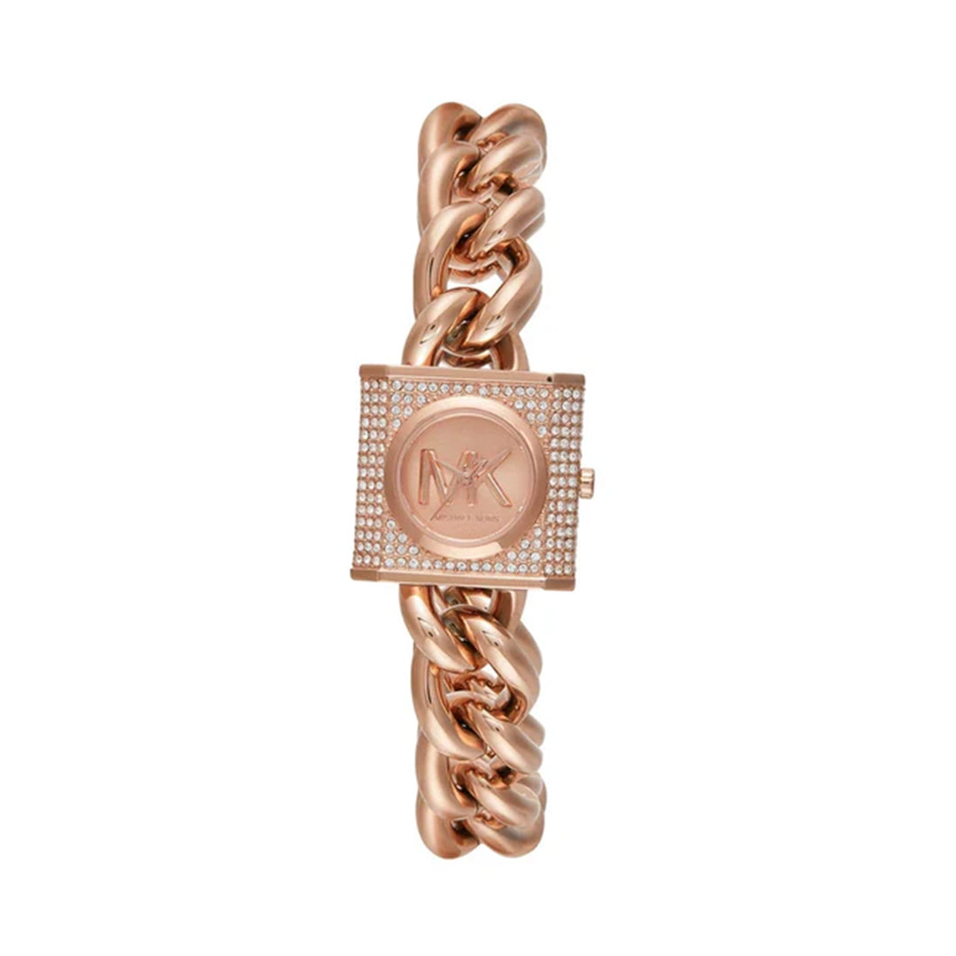MICHAEL KORS Mk Chain Lock Analog Watch for Women MK4827