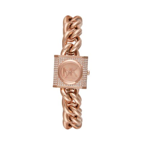 MICHAEL KORS Mk Chain Lock Analog Watch for Women MK4827
