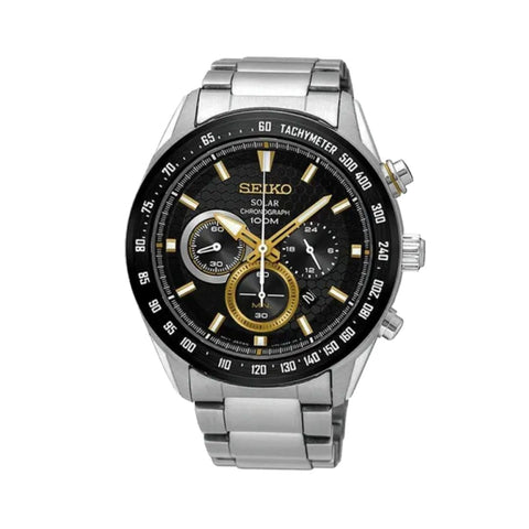 Seiko SSC581P1 Analog Black Dial Men's watch