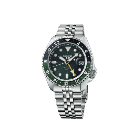 SEIKO SSK035K1 5 Sports SKX GMT Bi-Colour Green