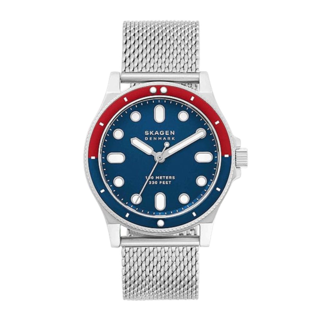 Skagen SKW6668 Fisk Analog Blue Dial Men's Watch