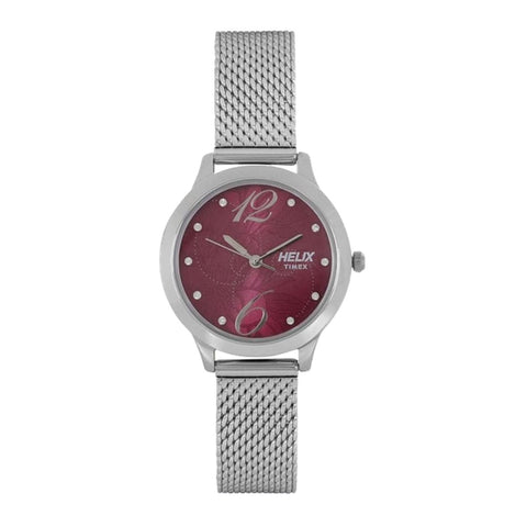 TIMEX TW022HL16 helix Analog Red Dial Women's Watch