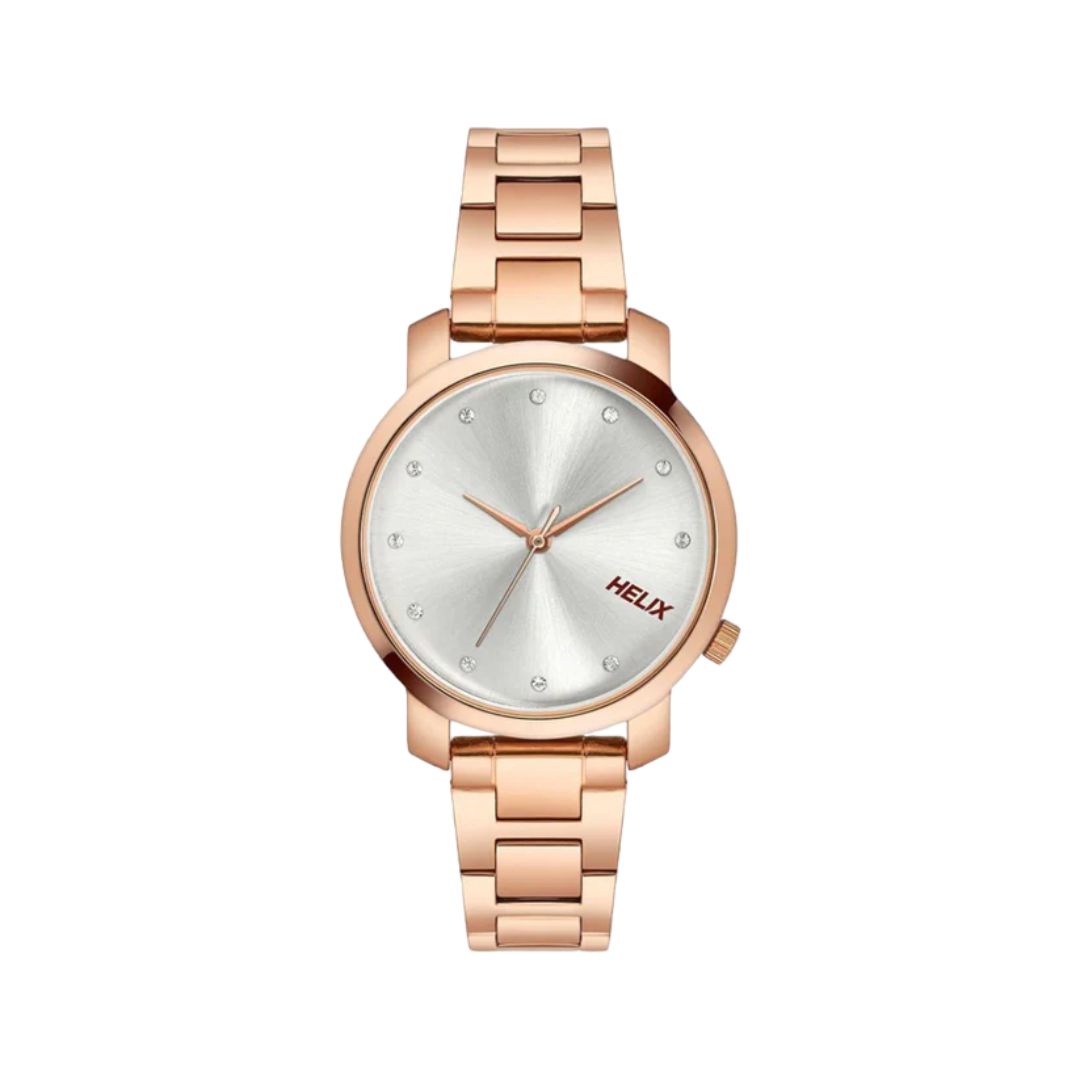 TIMEX TW032HL34 Women's Silver Analog Stainless Steel Watch