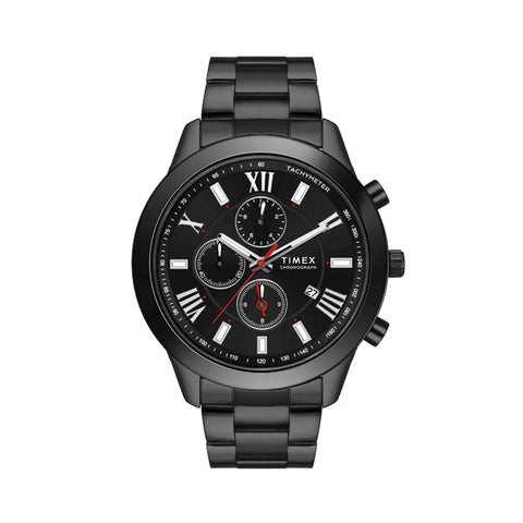 Timex Cosmic Awe Men Chronograph Round Dial Black Watch - TWEG18518