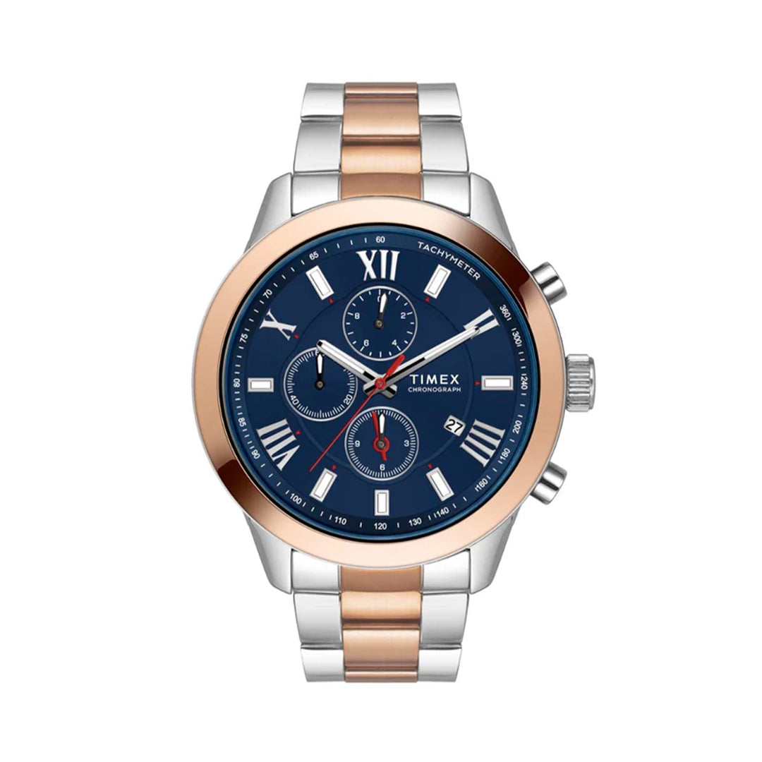 Timex Cosmic Awe Men Chronograph Round Dial Blue Watch - TWEG18516