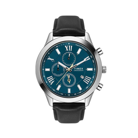 Timex Cosmic Awe Men Chronograph Round Dial Teal Watch - TWEG18515