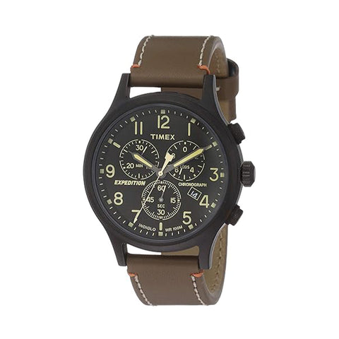 Timex Expedition Chronograph Analog Black Dial Men's Watch-TWEG18205