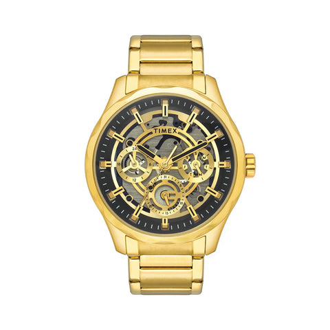 Timex Men Black Round Dial Analog Watch - TW0TG7628