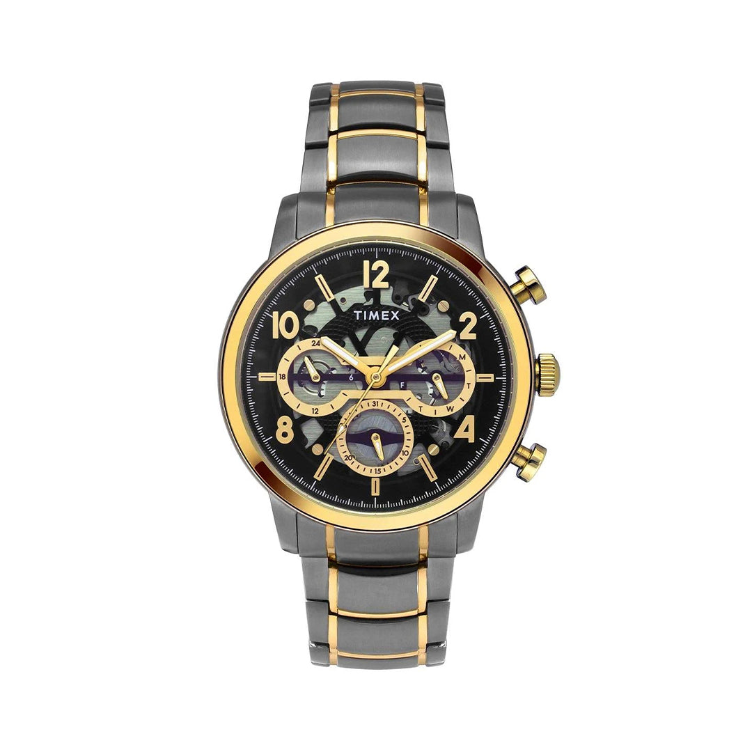 Timex Men Black Round Dial Analog Watch TWEG20208