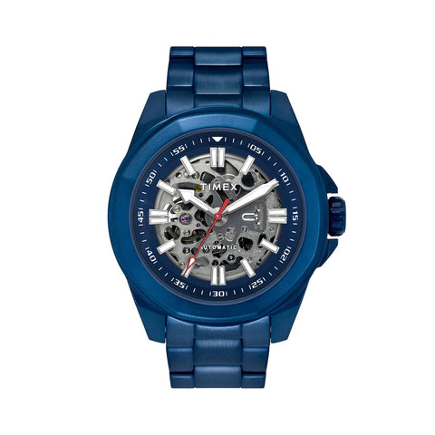 Timex Men Blue Round Dial Analog Automatic Watch - TWEG24104