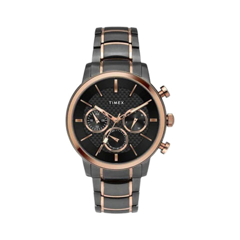 Timex Men's Black Analog Stainless Steel Watch TWEG20201