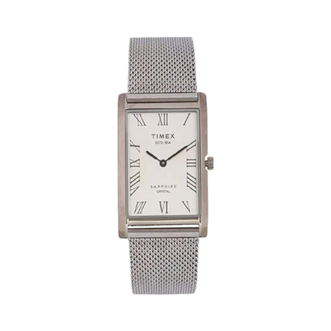 Timex Men's Silver Analog Stainless Steel Watch TWEG17310