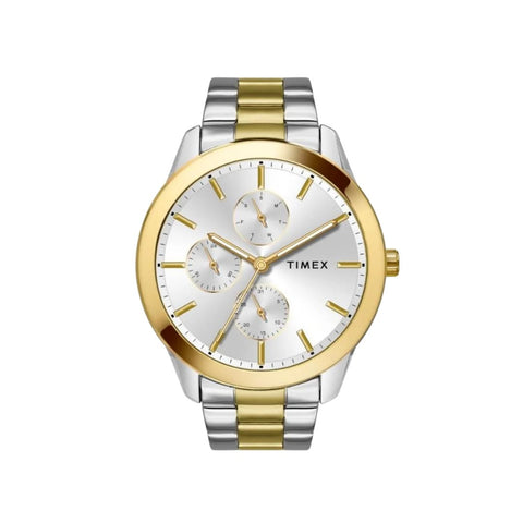 Timex TWEG18523 Round Silver Dial Men's Watch