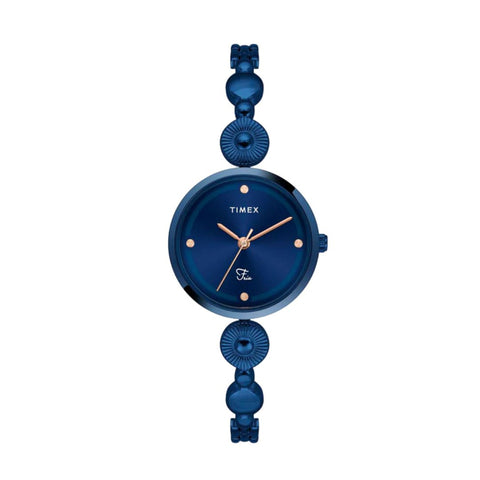 Timex TWEL18205 Fria Women Blue Round Dial Analog Watch
