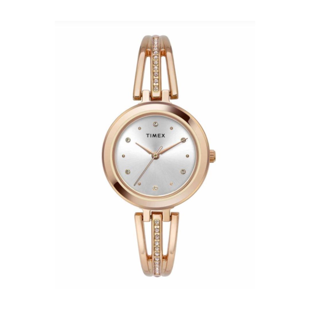 Timex TWTL10309 Women's Silver Analog Stainless Steel Watch