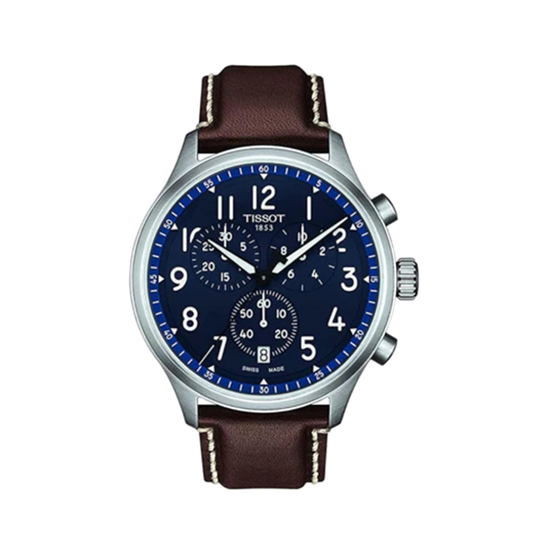 Tissot Chrono Xl Men's Chronograph Leather Watch T1166171604200