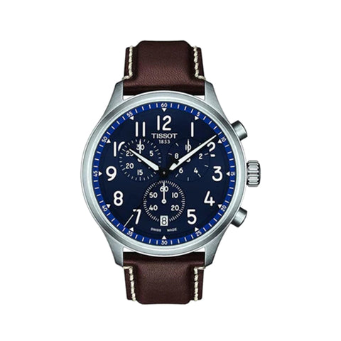 Tissot Chrono Xl Men's Chronograph Leather Watch T1166171604200