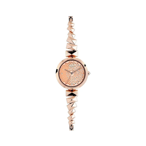 Titan 95121WM01 Raga Facets Rose Gold Dial Women Watch With Stainless Steel Strap