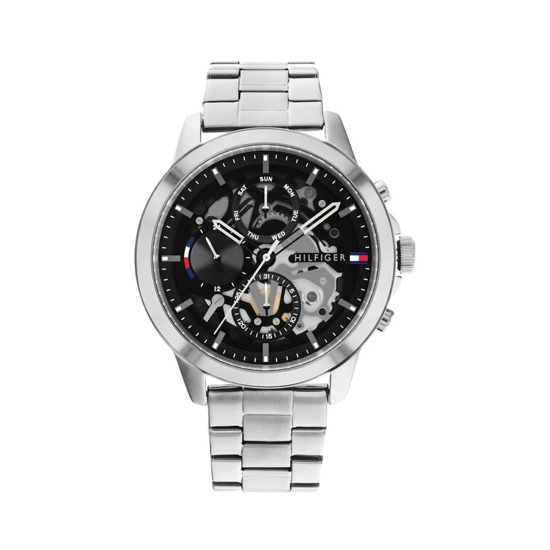 Tommy Hilfiger Men Black Dial Quartz Multifunction Watch NETH1710477W
