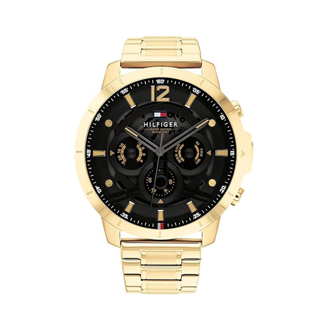 Tommy Hilfiger Men Luca Round Black Dial Men's Watch TH1710511