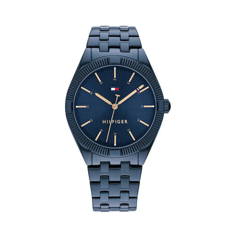 Tommy Hilfiger Quartz Analog Blue Dial Stainless Steel Strap Watch for Women TH1782552