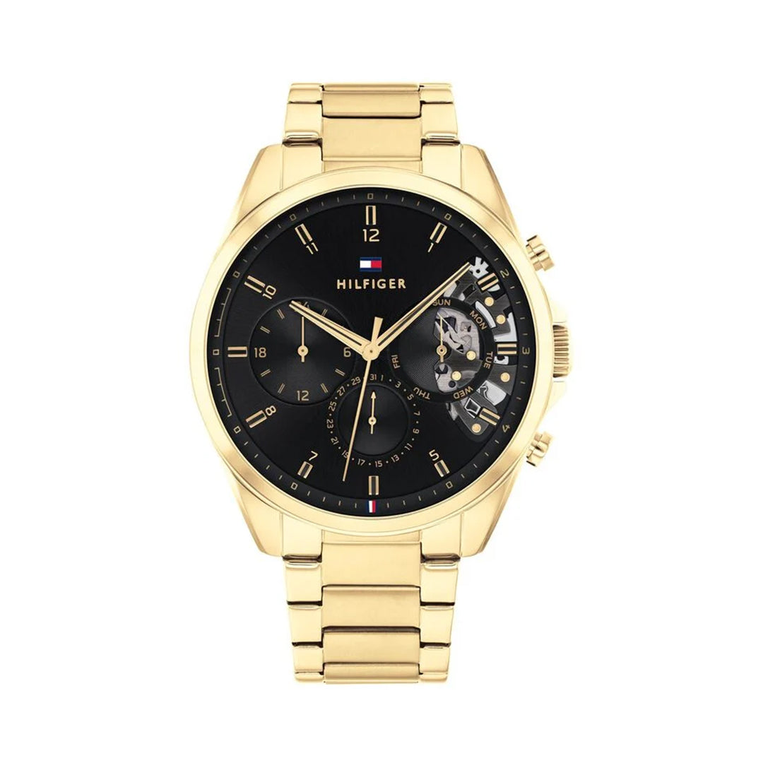 Tommy Hilfiger Quartz Multifunction Black Dial Watch for Men TH1710447